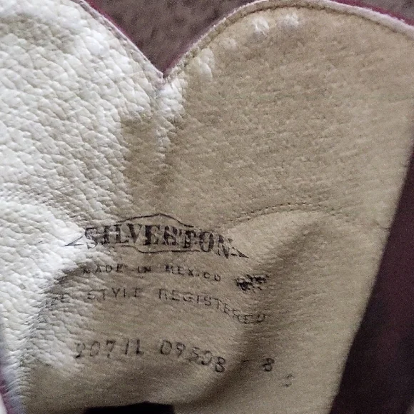 Vintage Leather Cowboy Boots - Picture 3 of 7